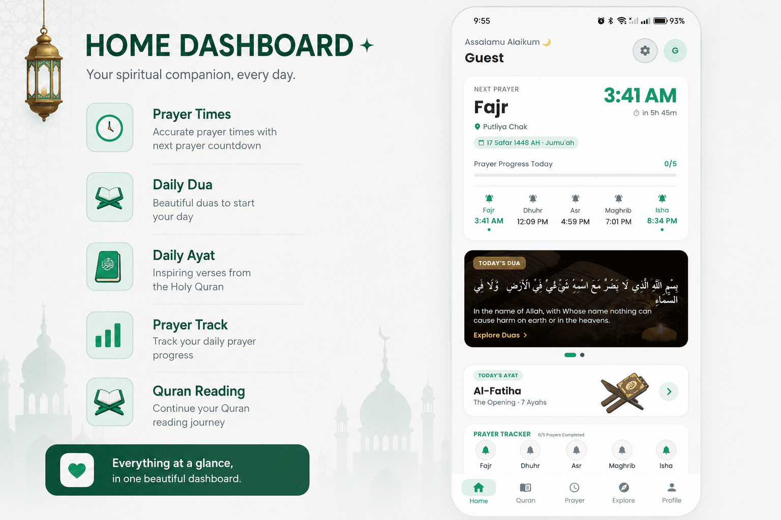 Home Dashboard